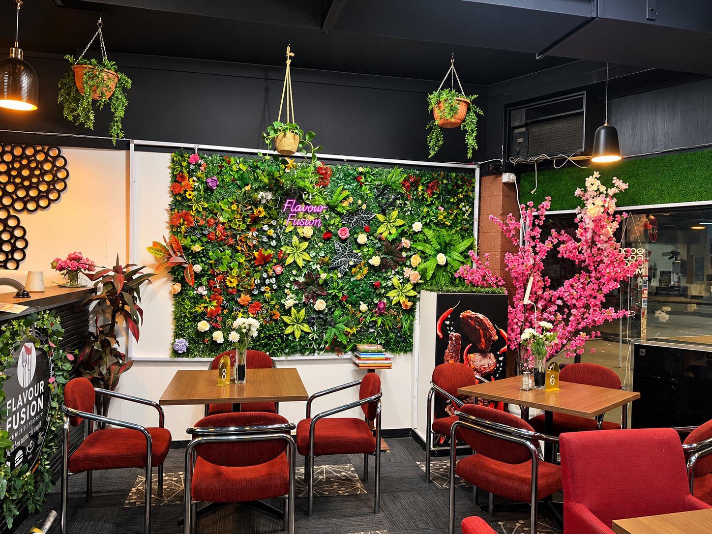 Flavour Fusion Garden outdoor dining experience